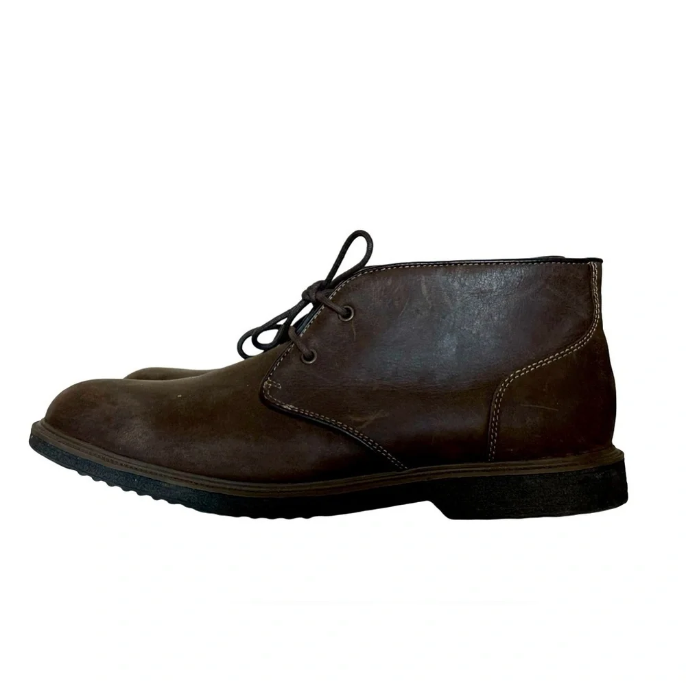 GH Bass & Co. RADLEY Chukka Boots W/Lace Brown Leather Mens Size 10.